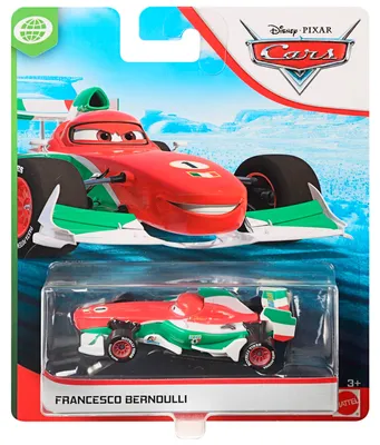 Produktbild von Disney Pixar Cars Die-Cast Francesco Bernoulli, Rennauto, 3 Jahr(e), Kunststoff, Metall, Mehrfarbig
