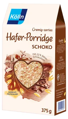Produktbild von Kölln Hafer-Porridge Schoko 6x375g Sparpaket