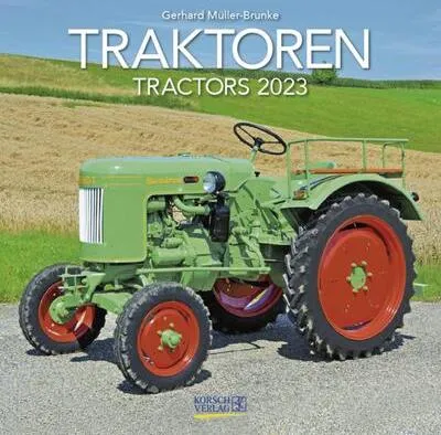 Produktbild von Kalender 2023 Historische Traktoren, mehrsprachiges Kalendarium, viel Platz für Notizen