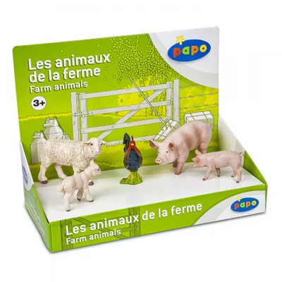 Image de Papo Figurine Set 5 Animal De La Ferma