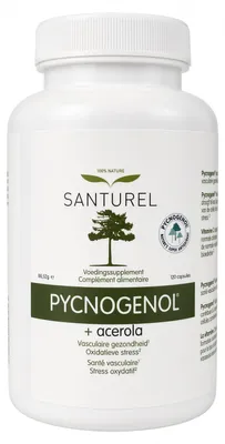 Produktbild von Santurel Pycnogenol® + Acerola – 120 Kapseln