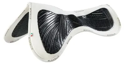 Image de Acavallo Close Contact Twin Sided Gel Pad, Farbe:Black, Größe:3