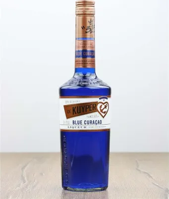 Obrázek produktu pro De Kuyper Blue Curacao likér z hořké pomerančové kůry | 20 % obj. | 0,7 l