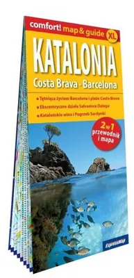 Obrázok produktu pre Katalonia laminowany map&guide XL 2w1 przewodnik i mapa