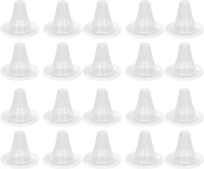 Produktbild von 20 Stück Ohrthermometer-Sondenabdeckungen, Einweg-Nachfüllkappen, Linsenfilter für Themometer