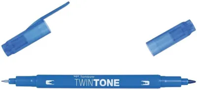 Produktbild von Tombow Doppelfasermaler "TwinTone" Rainbow blue