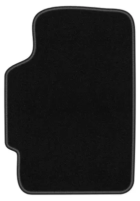 Produktbild von Fahrermatte Velours für Mazda MX-6 II 1992-1997 (Coupé) – 1-tlg, Schwarz, passgenau – Wielganizator BASIC