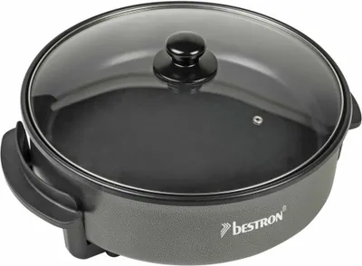 Obrázok produktu pre elektrická párty panvica Bestron AHP1500Z, 1500 W, s nepriľnavým povrchom, čierna