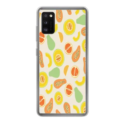 Produktbild von MuchoWow® Handyhülle Schutzhülle Hülle für Samsung Galaxy A41 Obst - Muster - Melone Silikon Softcase Handy Hülle - Mobiltelefon