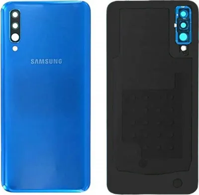 Produktbild von Original Samsung Galaxy A50 SM-A505F Akkudeckel Backcover Rückseite Blau Gut