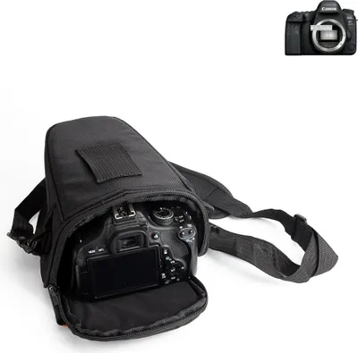 Produktbild von K-S-Trade Kameratasche Fototasche Schultertasche Umhängetasche kompatibel mit Canon EOS 6D Mark II Colt  für Systemkameras Schutzhülle bag