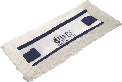 Produktbild von Ha-Ra Bodenwischtuch weiß lang für ERA 38cm I langlebiger Boden-Wischer zur Reinigung für Böden & Wände I Bezug für Wischmop aus Baumwoll-Mischgewebe