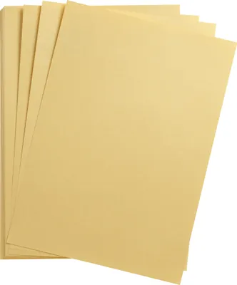 Produktbild von Clairefontaine Maya Fotokarton 50x70cm 270g 125 Bogen - Gold 397280C
