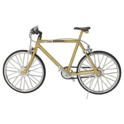 Zdjęcie produktu dla Mini model roweru, zabawka rowerowa, ozdoba rowerowa, zabawka rowerowa na palec, ozdoba modelu roweru, metalowy model roweru