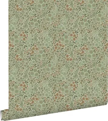 Obrázek produktu pro ESTAhome tapeta květiny šedozelená 53 cm x 10,05 m