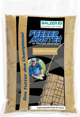 Produktbild von Balzer Feedermaster Futter 1kg Karpfen/Schleie