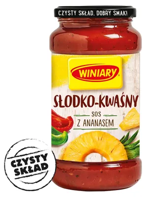 Obrázok produktu pre Sos Winiary słodko-kwaśny z ananasem 500 g