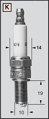 Immagine prodotto di Candela di accensione Champion 8035/T10