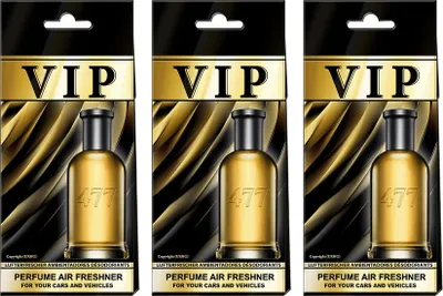 Immagine prodotto di 3x Profumo per auto VIP 477, deodorante per auto, profumo per auto, accessori per auto, diffusore di profumo
