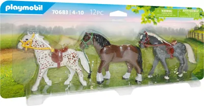 Produktbild von PLAYMOBIL Country 70683 3 Pferde