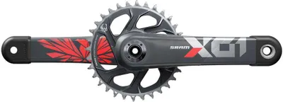 Immagine prodotto di Sram KRG X01 Eagle Boost 148 DUB 170mm o.DUB-Lager,rot,32Z.,X-SYNC2,DM,12-f. C2