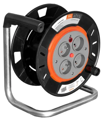 Produktbild von Virone CR-3 Kabeltrommel 4 Steckdosen IP20 230V