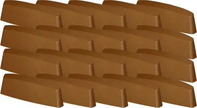 Obrázok produktu pre KOTARBAU® Sada 20 uzáverov štrbín na vodu Uzávery odtokových otvorov na okná 45 mm ASA plast dub Odvodnenie okien Odvodnenie okien PVC ochranný kryt