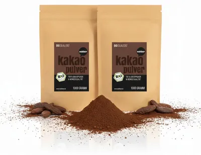 Produktbild von Wohltuer  Kakaopulver kaltgepresst - 1000g