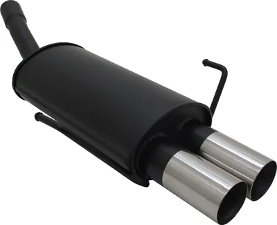 Produktbild von Novus Sportauspuff für Opel Astra H Fließheck 2x76mm RL-Design mit ABE