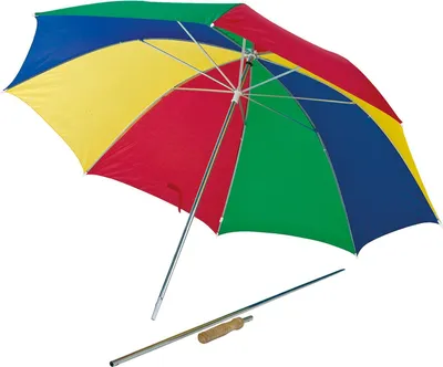 Produktbild von Strandschirm mehrfarbig Ø150cm
