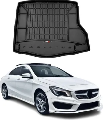 Produktbild von OMAC Gummi Kofferraumwanne für Mercedes CLA C117 2013-2019 TPE Laderaumwanne