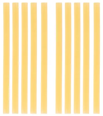 Obrázok produktu pre 10 kusov tavných tyčiniek, 11 x 200 mm, silná priľnavosť, vysoko kvalitné tavné tyčinky pre spájkovacie pištole s výkonom viac ako 60 W, žlté