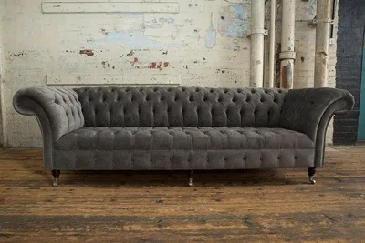 Produktbild von XXL 4 Sitzer Sofa Polster Couch Big Sofas Couchen Chesterfield