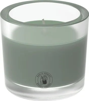Produktbild von Engels Kerzen Düfte im Glas Clara Blättergrüne Schatten, Duftkerze, Duft Kerze, Paraffinfrei, Ø 9 cm, H 8 cm, 64009080520
