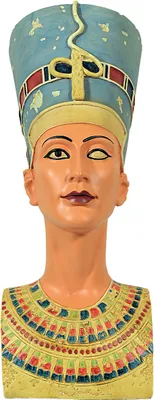 Image de Buste de Néfertiti, version musée, 51 cm
