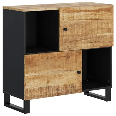 Immagine prodotto di Credenza a 2 ante 80x33x75 cm in legno massiccio di mango