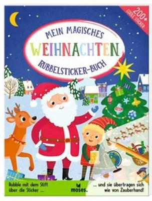 Produktbild von Mein magisches Rubbelsticker-Buch Weihnachten