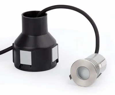 Produktbild von Faro 70459N, Deckenbeleuchtung für den Außenbereich, Grau, Aluminium, IP67, I, 2 W