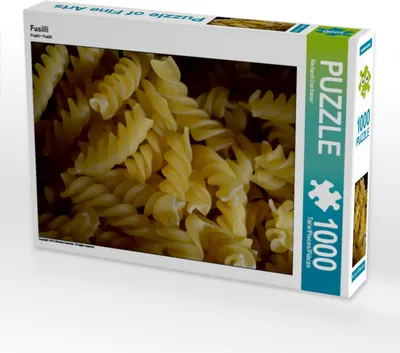 Produktbild von Calvendo Fusilli 1000 Teile Puzzle quer 640x480mm, Oechsner Richard; 7332609