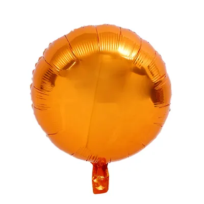 Image de Ballon de baudruche rond, orange, env. 45 cm