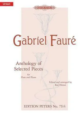 Produktbild von Anthologie ausgewählter Stücke für Flöte und Klavier