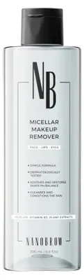 Obrázek produktu pro Odličovač oči a obličeje Nanobrow Micellar Makeup Remover 200 ml