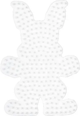 Obrázek produktu pro Nažehlovací korálky Hama® Midi - Pegboard bunny white