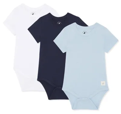 Immagine prodotto di Confezione da 3/6 body a maniche corte per neonati, marca Bramble & Bear – Body unisex realizzati in Cotonelogico