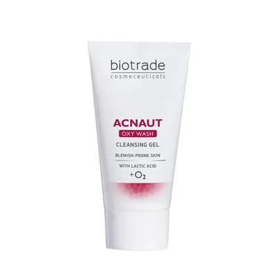 Zdjęcie produktu dla Biotrade Acnaut Oxy Wash żel oczyszczający do skóry tłustej 50ml