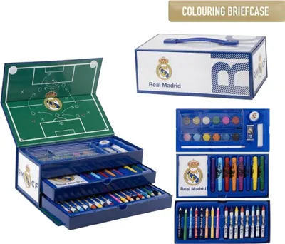 Immagine prodotto di Set creativo in valigetta Real Madrid
