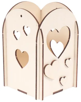 Immagine prodotto di Kit a pressione per lanterna da tavolo kit di artigianato per cuori