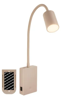 Produktbild von LED Leselampe Akku Kabellos Dimmbar Touch Wandlampe Bett