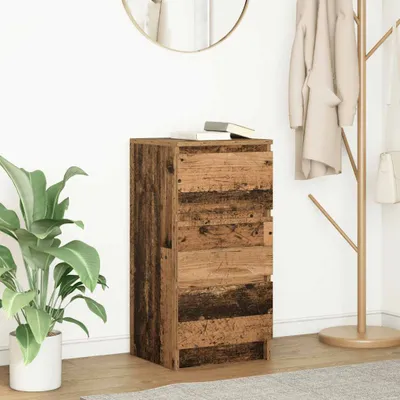 Produktbild von vidaXL Sideboard Altholz-Optik 37,5x35x76 cm Holzwerkstoff