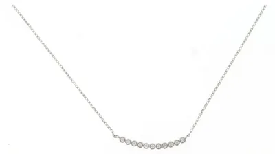 Produktbild von Miamar 21.2050 Damen Kette Silber Weiß 45 cm